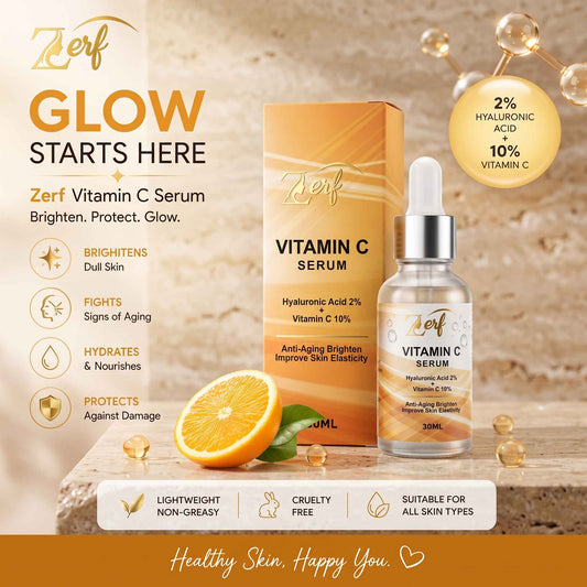 Vitamin C serum | Vitamin C Face Serum – Brightening & Hydrating Skin Care - 30ml