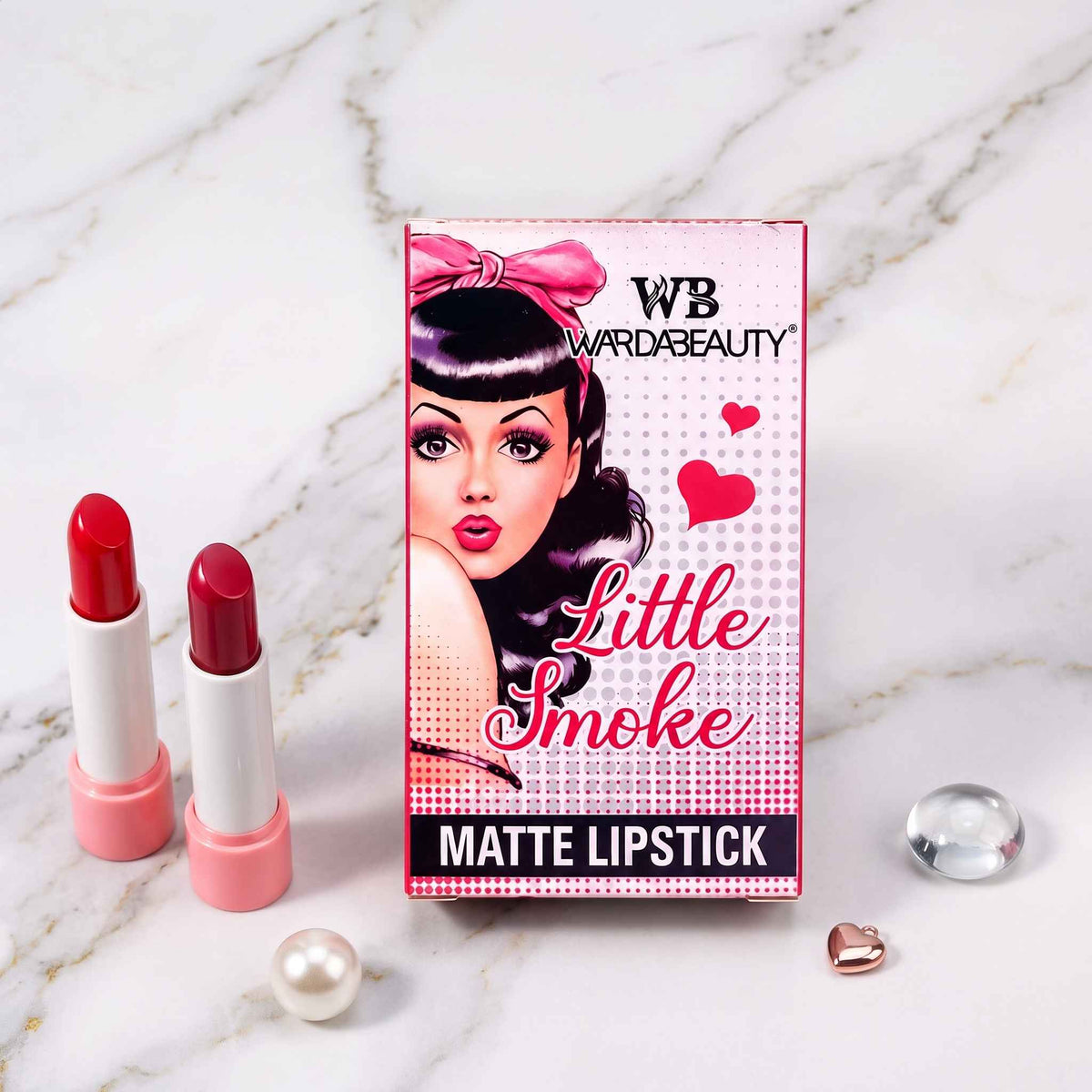 WB 4 Pcs High Pigmented Smoke Lipstick - Random Color
